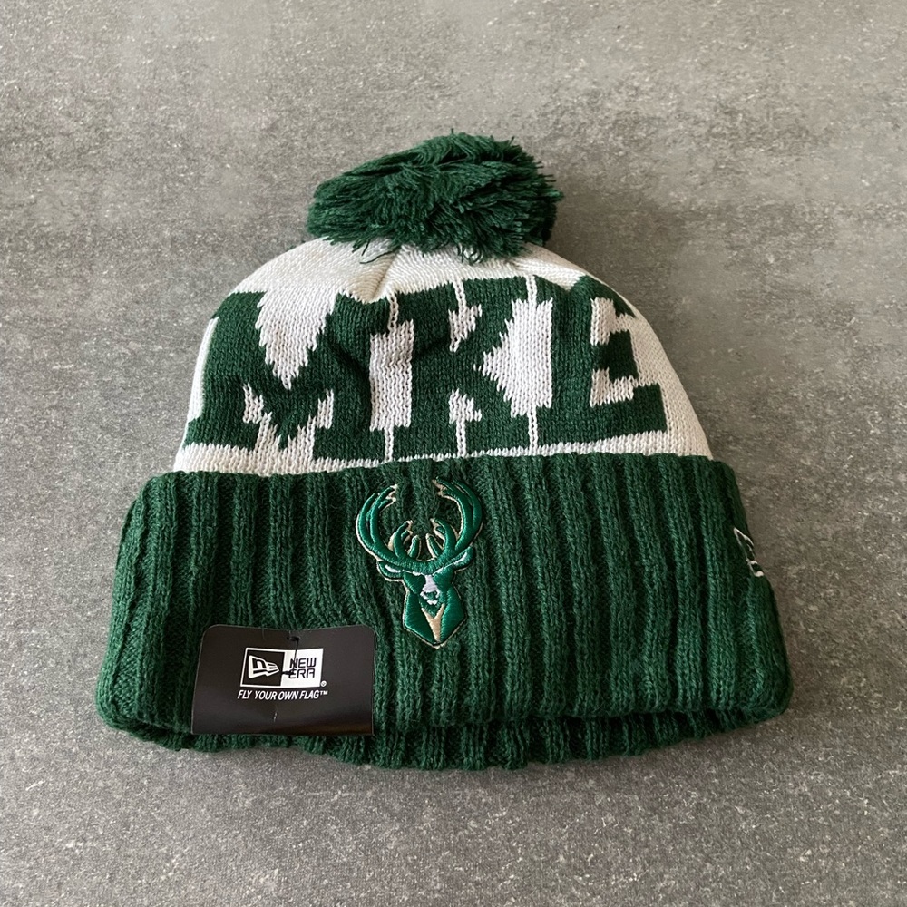 PRICE IS FIRM Brand new Milwaukee Bucks beanie